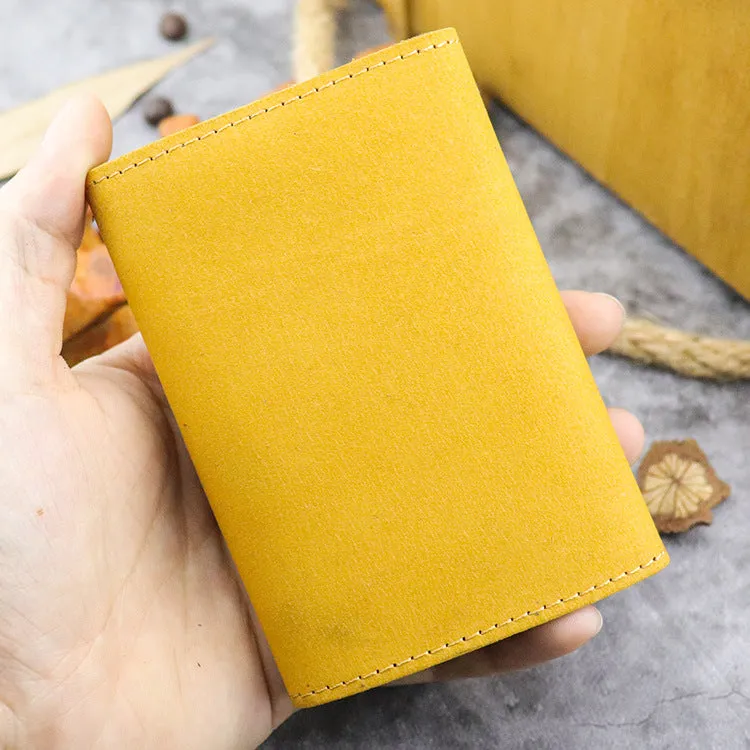 0 Handmade Retro Card Holder Leather Wallet