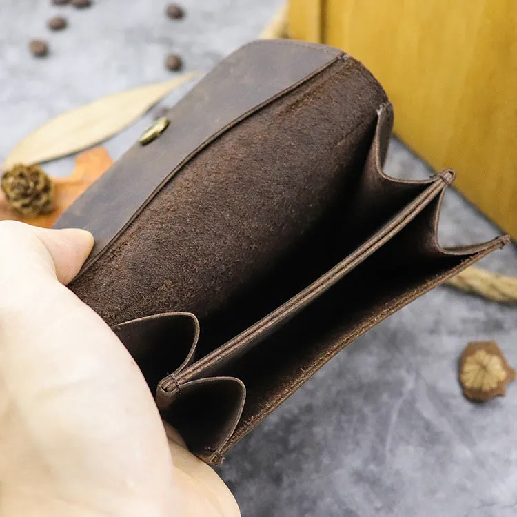 0 Handmade Retro Card Holder Leather Wallet