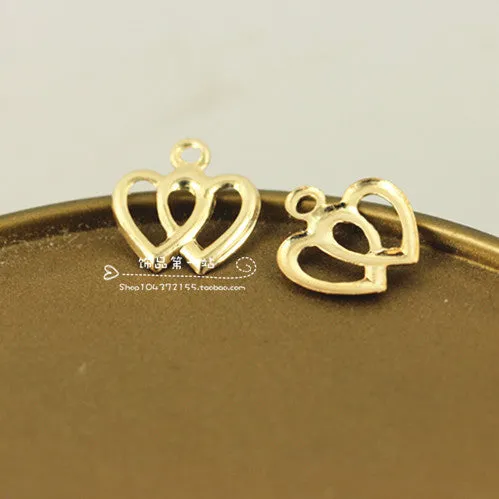 14K Gold DIY Women Pendant, 14/20GF with 14K Gold Plated Craftsmanship