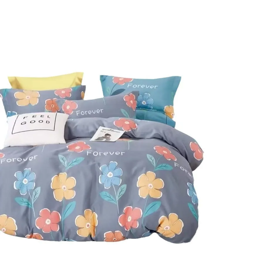 200x230cm Cotton Knitted Blanket with Customized Patterns, Handmade Weaving and Printing Craftsmanship