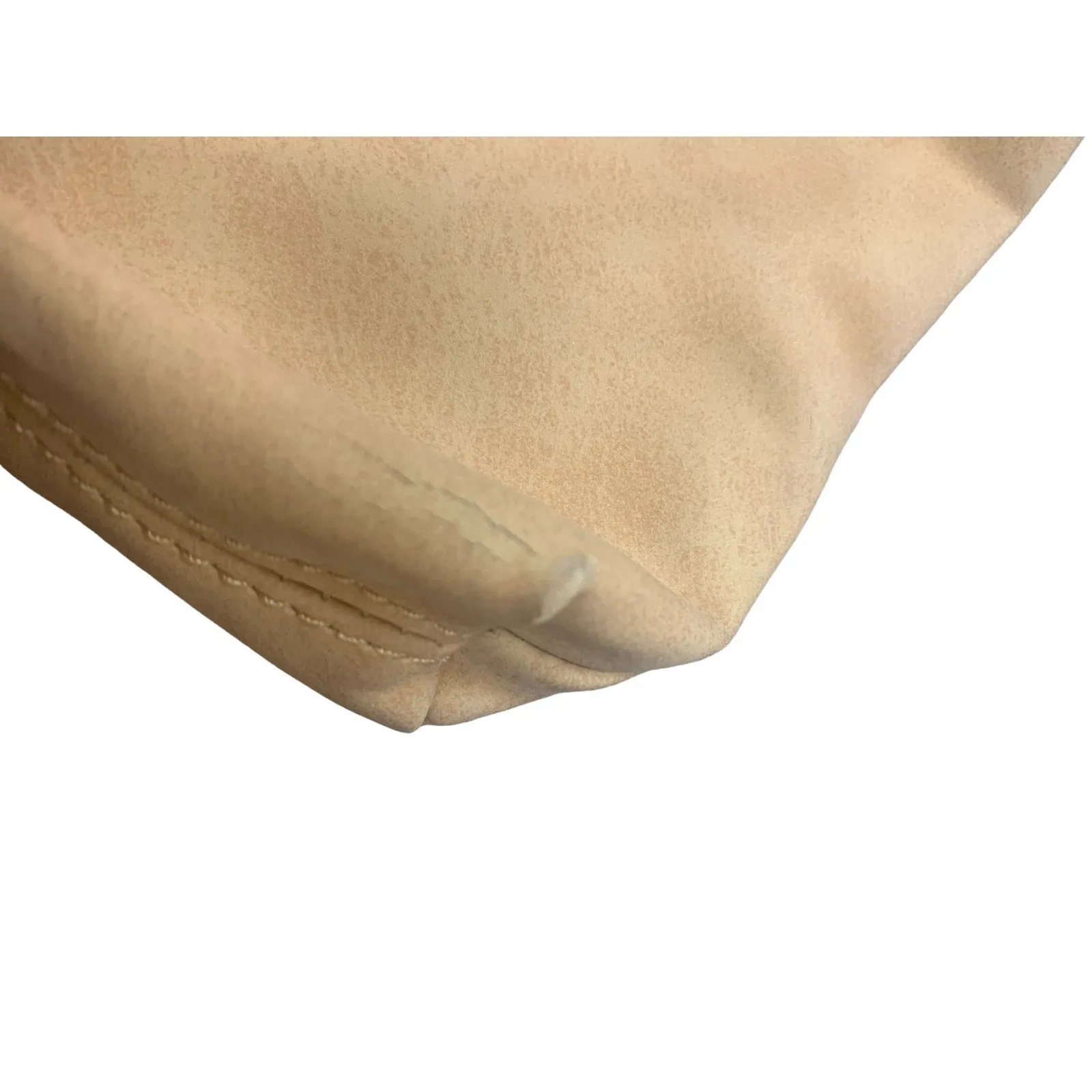 Anthropologie Beige Faux Suede Bag