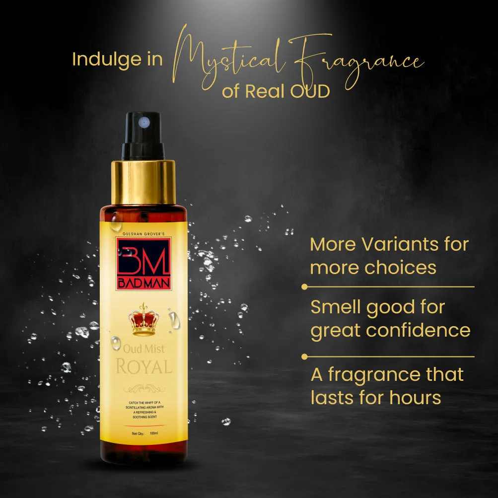 BADMAN Premium Royal Oud Mist Spray, 100ml