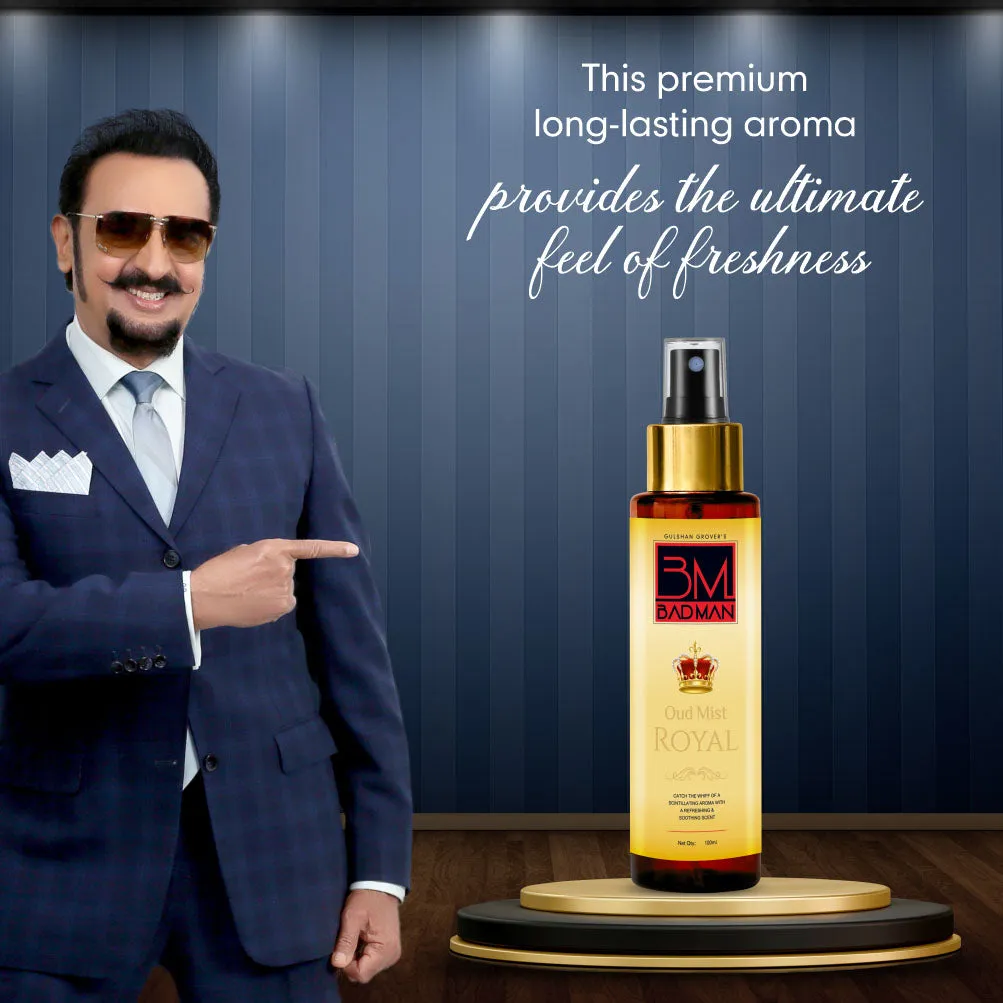 BADMAN Premium Royal Oud Mist Spray, 100ml