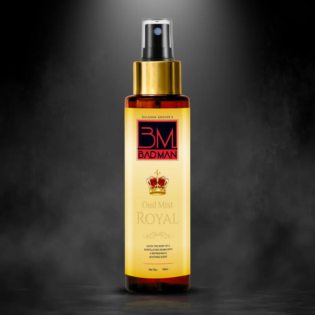 BADMAN Premium Royal Oud Mist Spray, 100ml