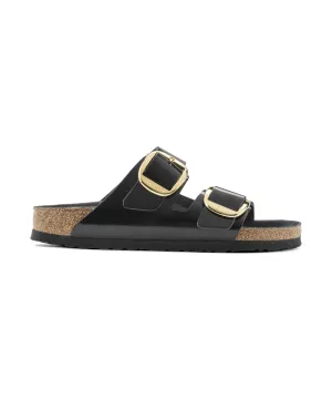 BIRKENSTOCK ARIZONA BIG BUCKLE IN BLACK PATENT