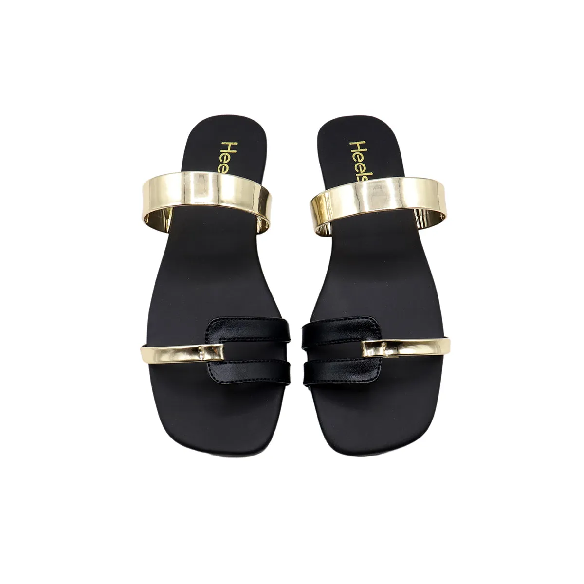 Black Casual Chappal L00350031