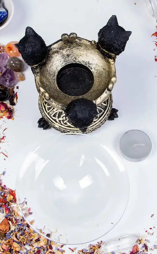 Black Cats Oil Burner