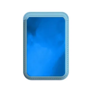 Blue Object | Leather Wallet with MagSafe