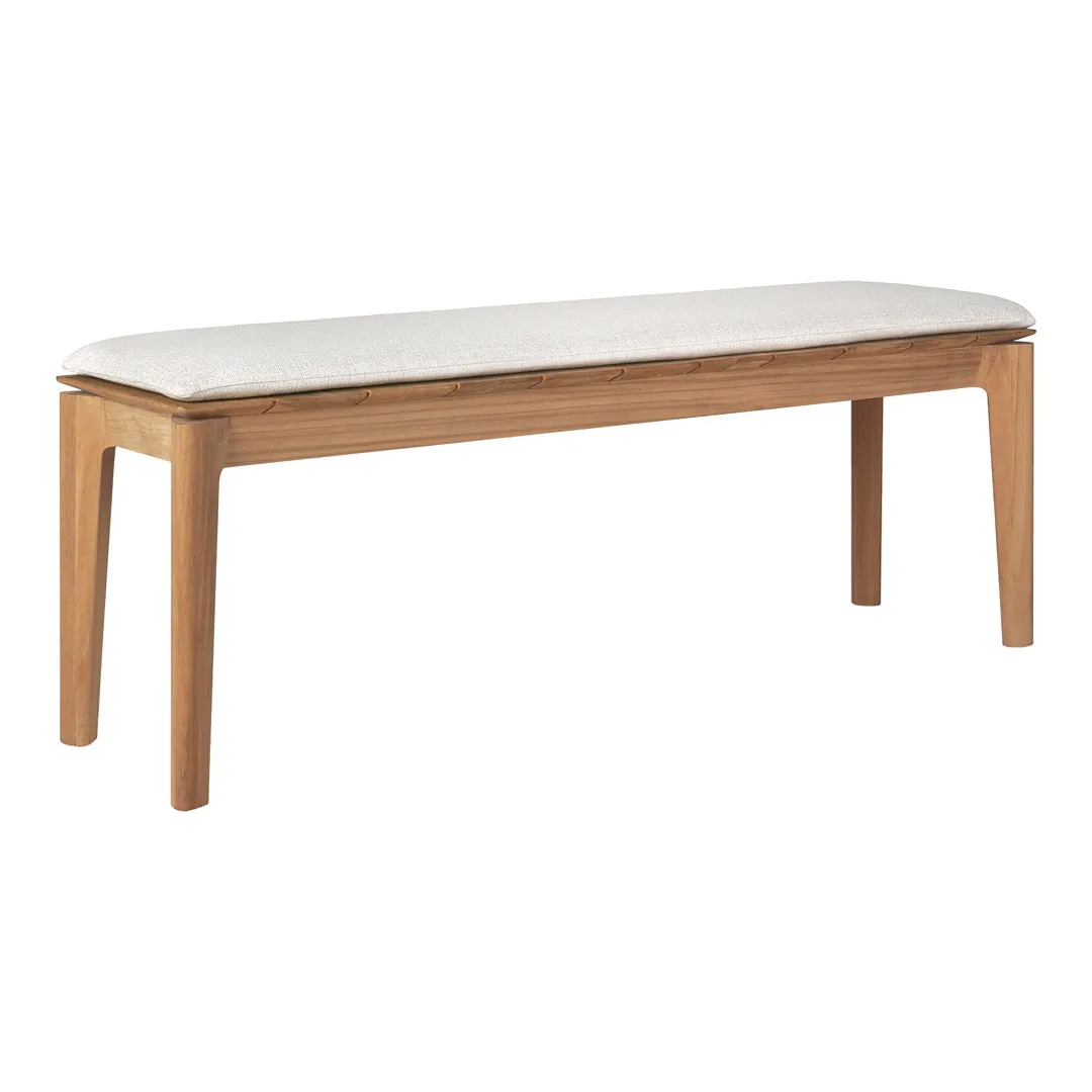 Bok Outdoor Bench w/ Cushion