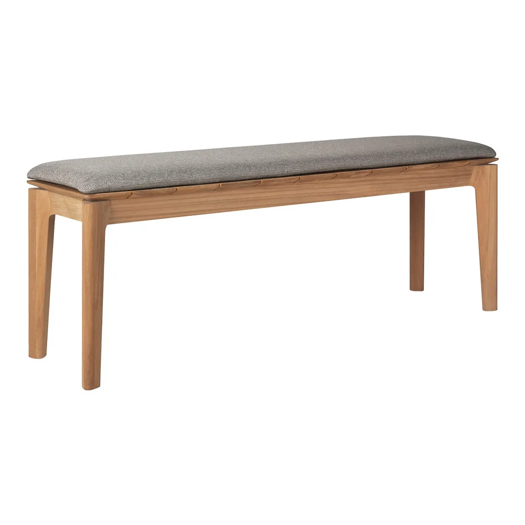 Bok Outdoor Bench w/ Cushion