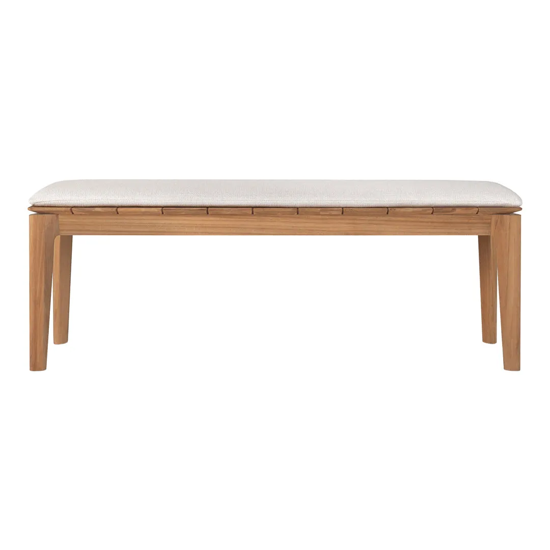 Bok Outdoor Bench w/ Cushion