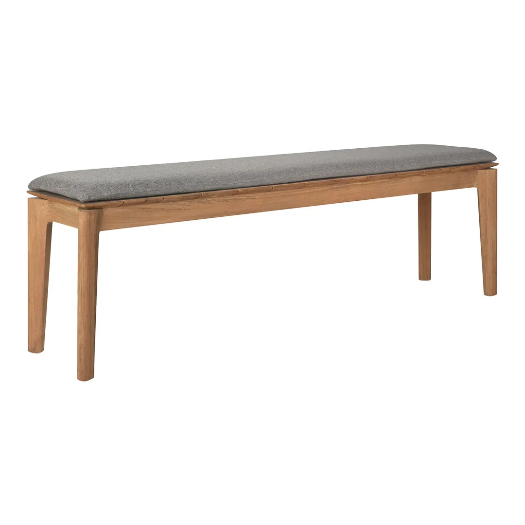 Bok Outdoor Bench w/ Cushion