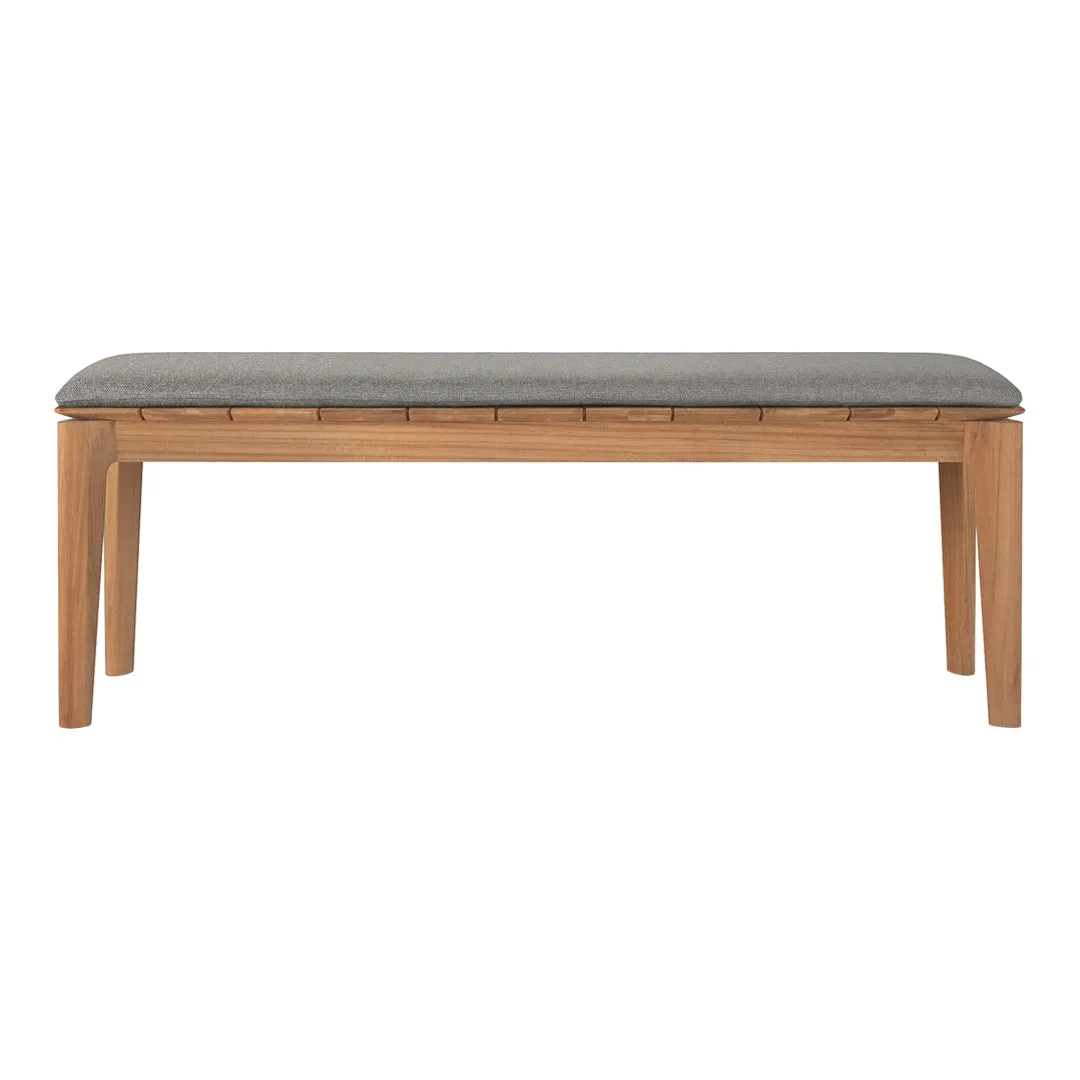 Bok Outdoor Bench w/ Cushion