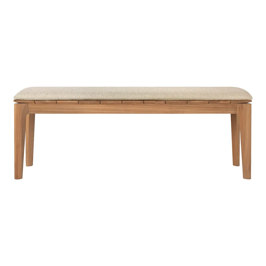 Bok Outdoor Bench w/ Cushion