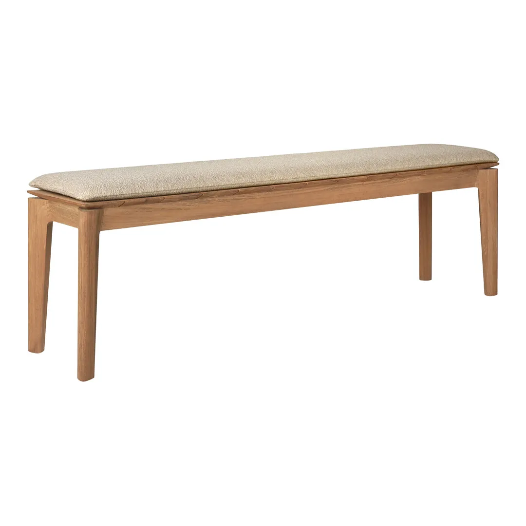 Bok Outdoor Bench w/ Cushion