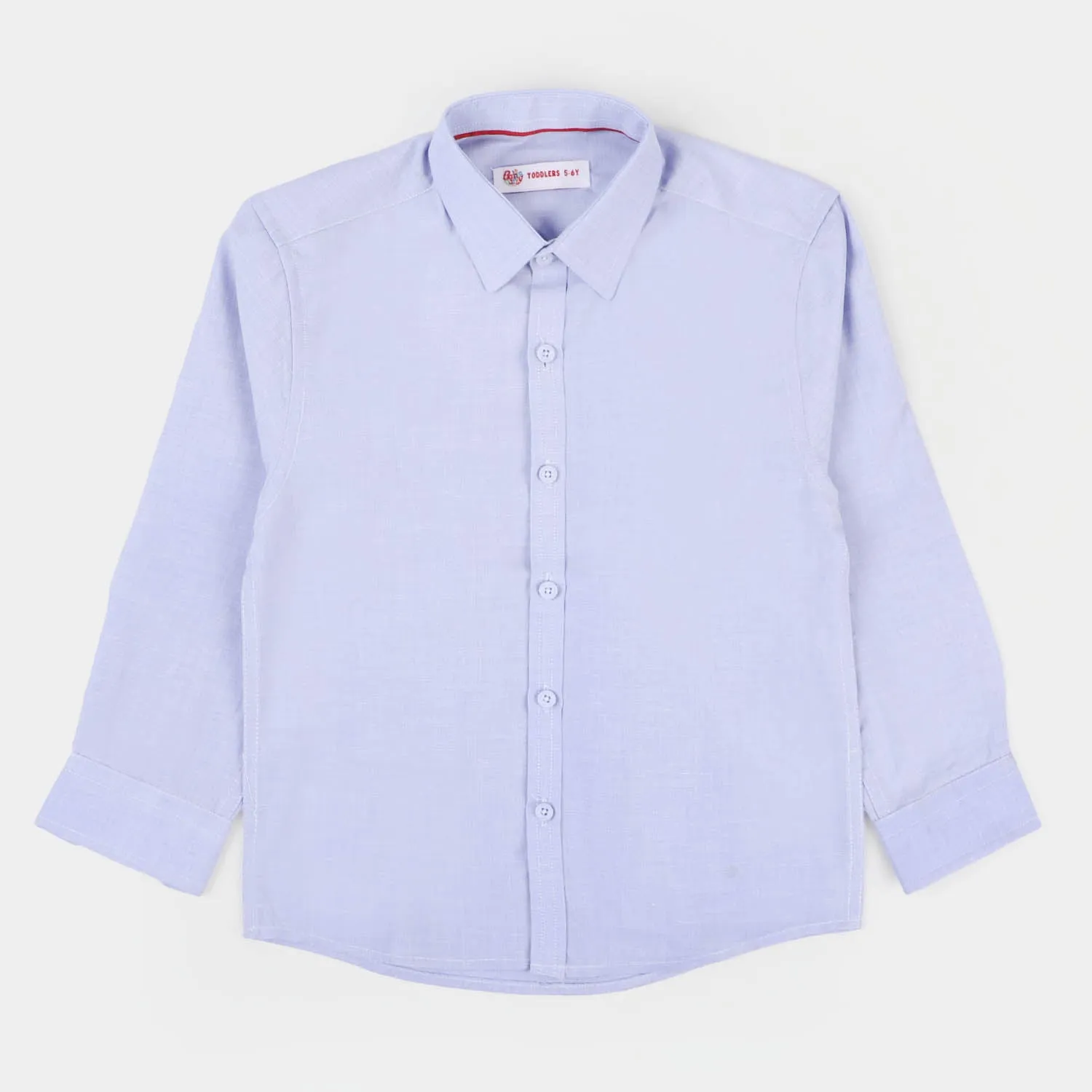 Boys Cotton Formal Shirt - Light BLUE