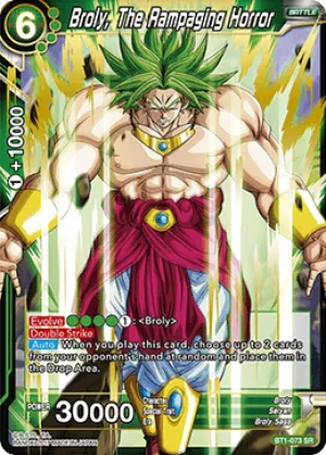 BT1-073 Broly The Rampaging Horror