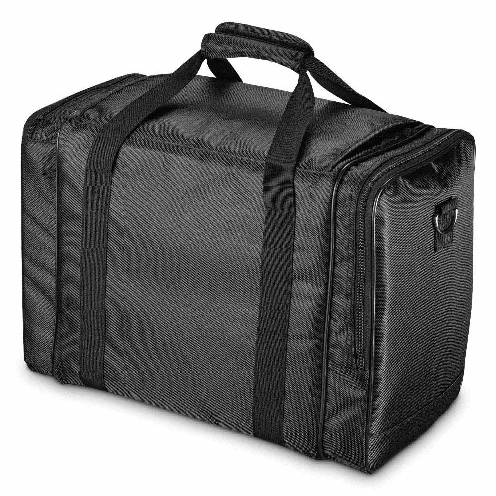 Byootique Essential 17" Makeup Train Case 1200D Oxford Soft Brushes Holder