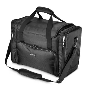 Byootique Essential 17" Makeup Train Case 1200D Oxford Soft Brushes Holder