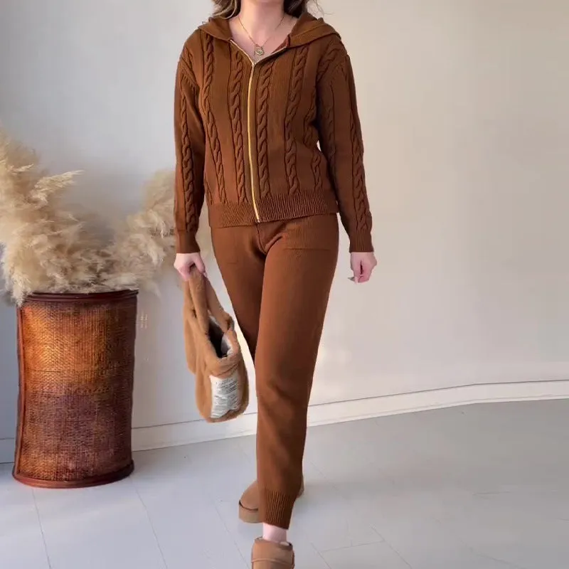 Casual Sweater Suit