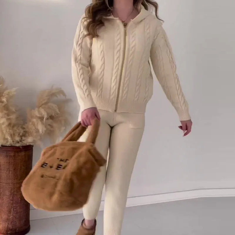 Casual Sweater Suit