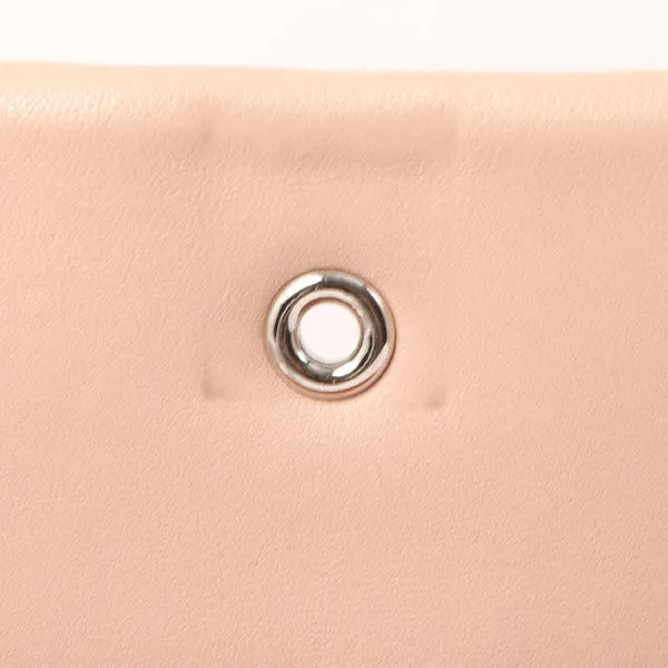 Chanel Around 2005 Made Wild Stitch Big Cc Mark Plate Chain Bag Baby Pink