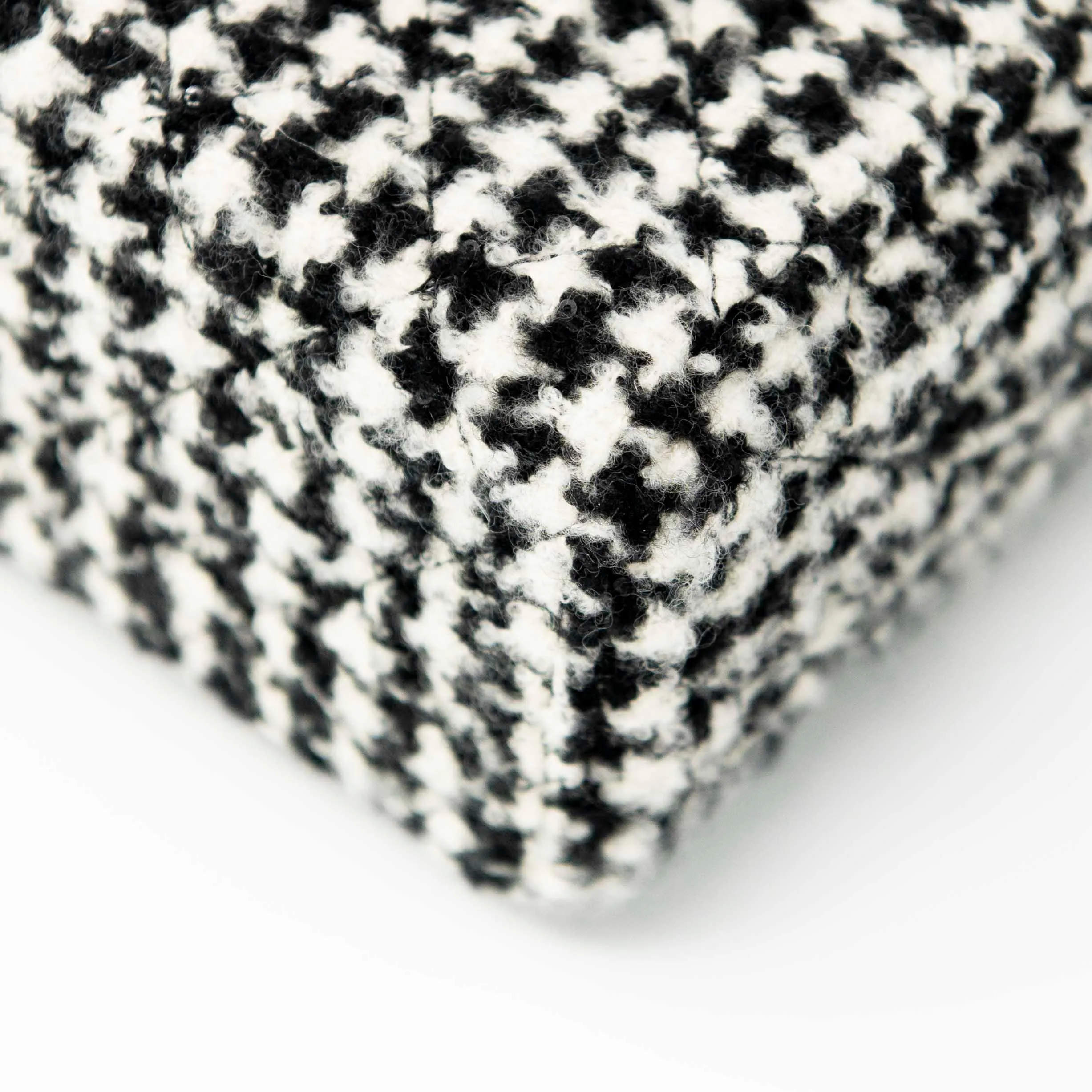 Chanel Houndstooth Tweed Mini Square Flap