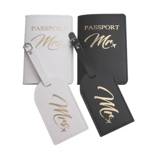 Chic Passport Cover & Luggage Tag Set