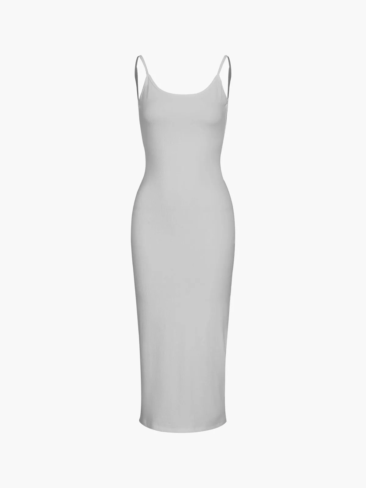 Classic Open Graceful Back Midi Dress