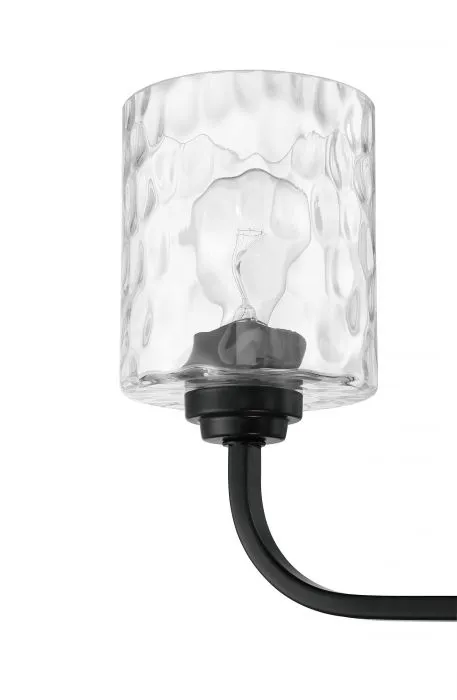 Craftmade Collins 3 Light Flat Black Chandelier