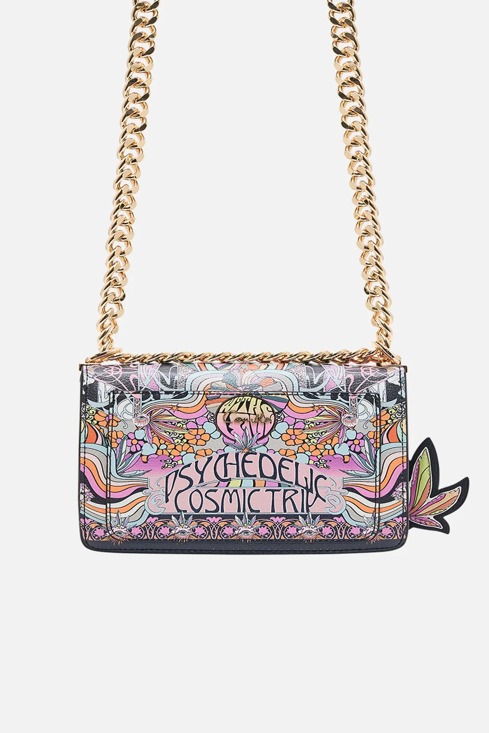 CROSSBODY BOX BAG WITH CHAIN DAY TRIPPIN