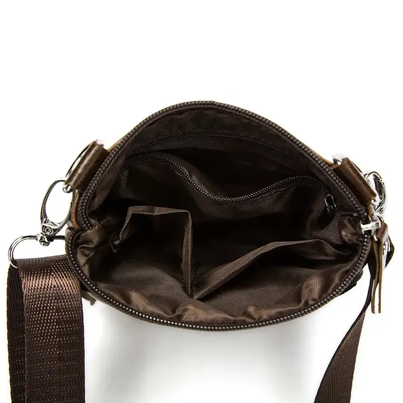Crossbody Leather Shoulder Bag - Cross & Crown