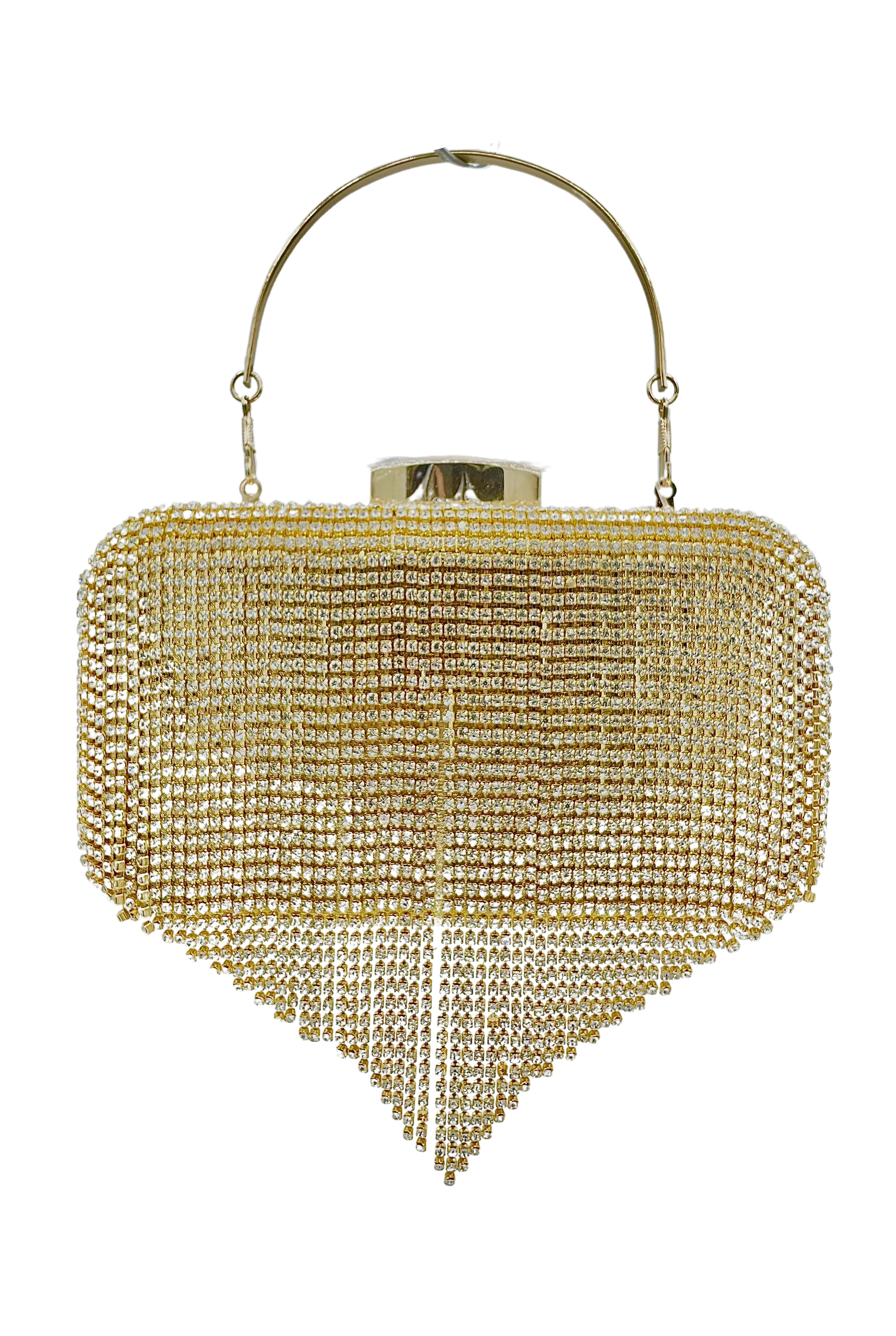 Crystale Rhinestone Waterfall Purse