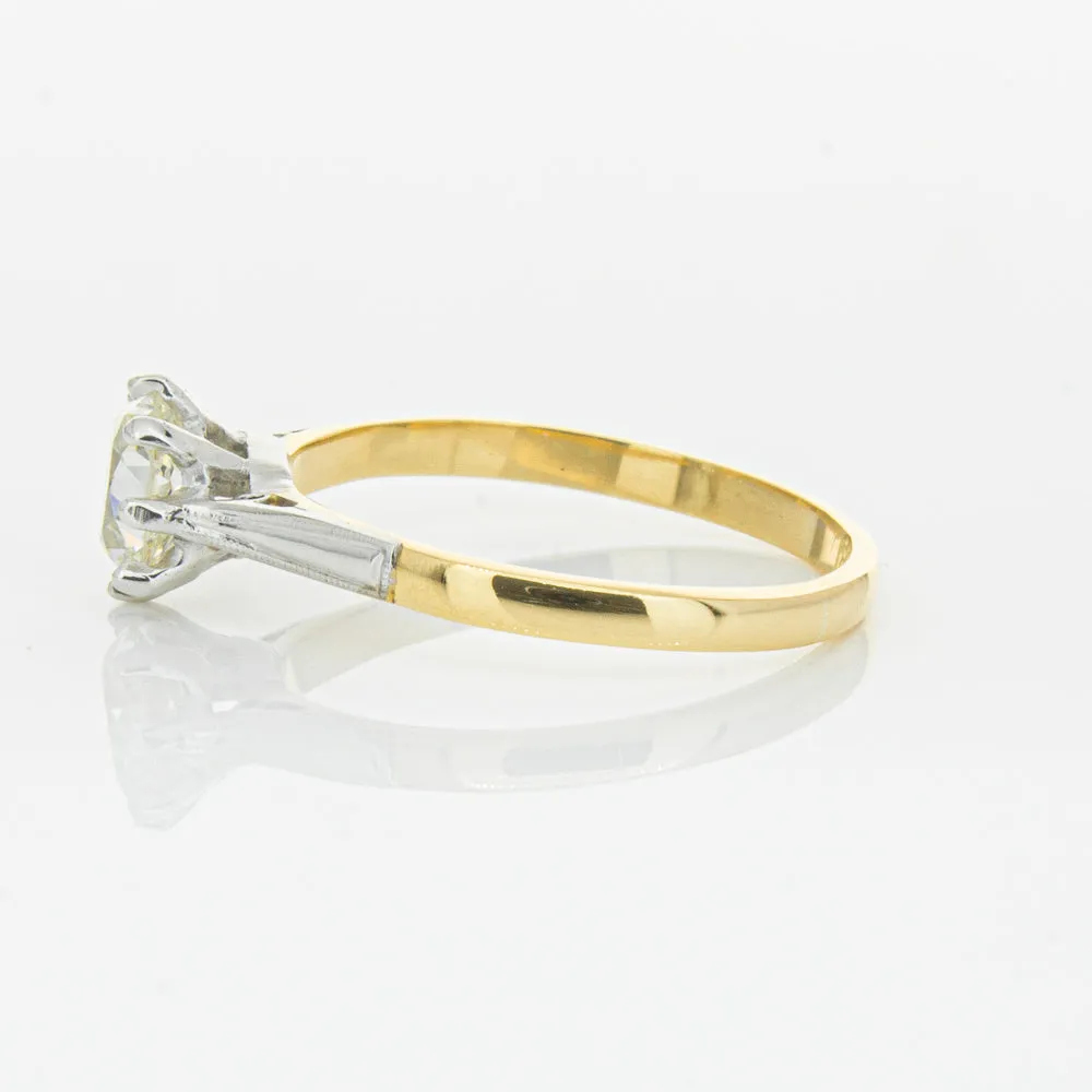 Deja Vu 18ct Yellow Gold & Palladium .70ct Diamond Ring