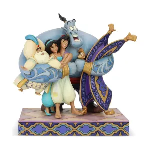 DISNEY TRADITIONS ALADDIN GROUP HUG (NO BEARD)