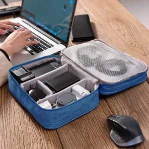 Double Layer Electronics Organizer