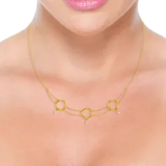 Exquisite 18k Gold Necklace