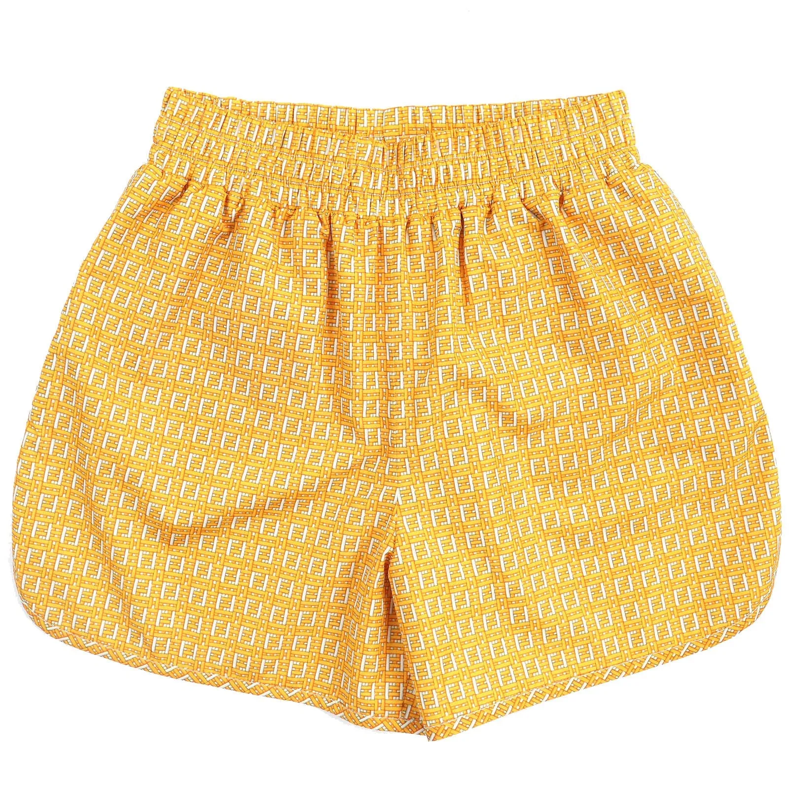 FENDI Shorts FAB230 polyester Yellow type XS