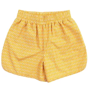 FENDI Shorts FAB230 polyester Yellow type XS