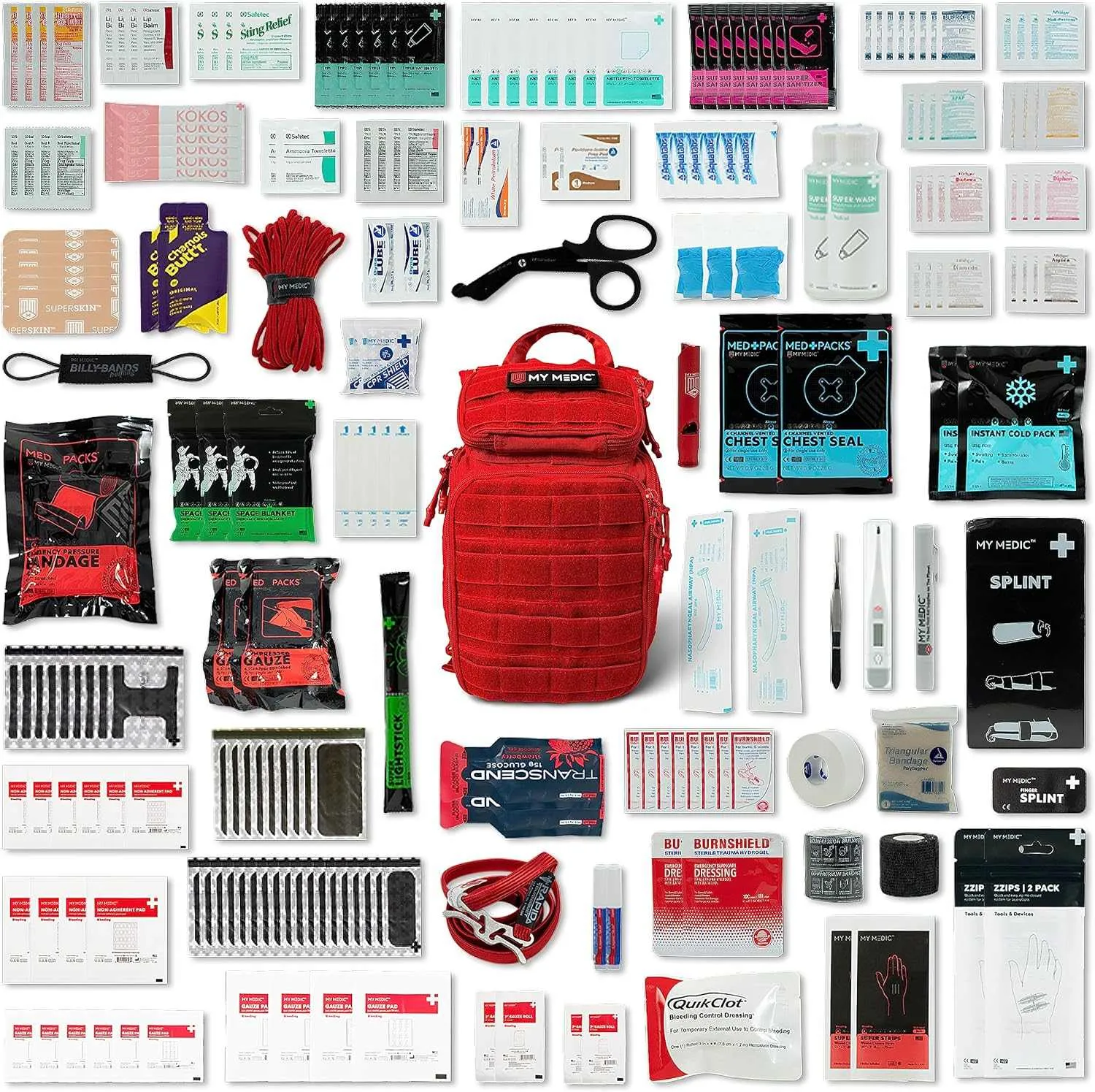 First Aid Kit: Recon Pro Life Saving First Aid Kit | Reltek Ready Gear