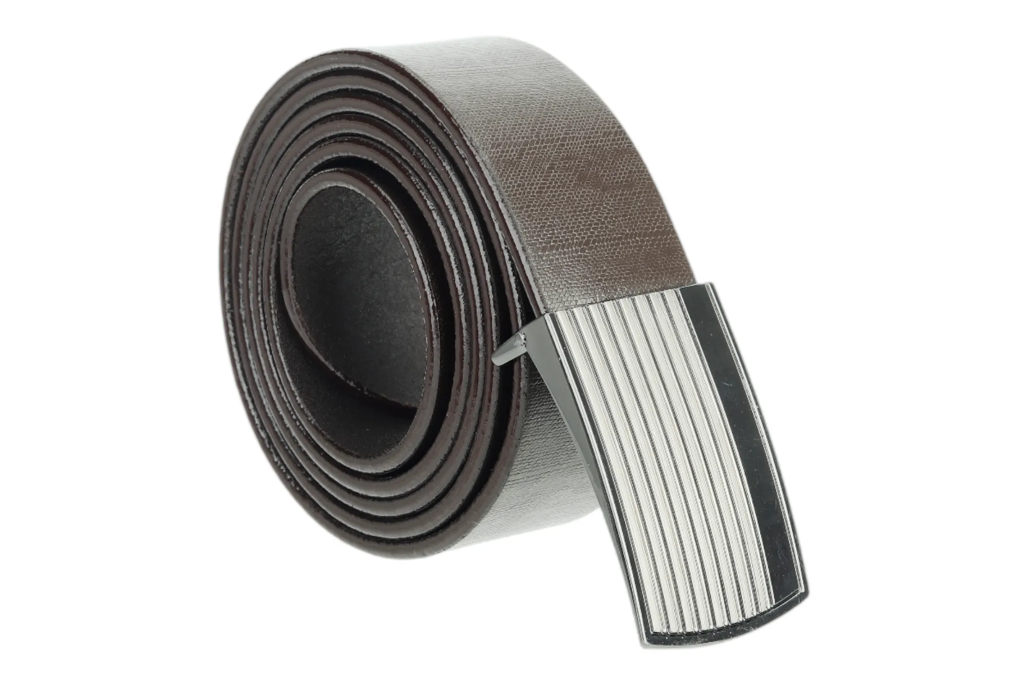 FORMAL LEATHER BELT 90981 (BROWN)