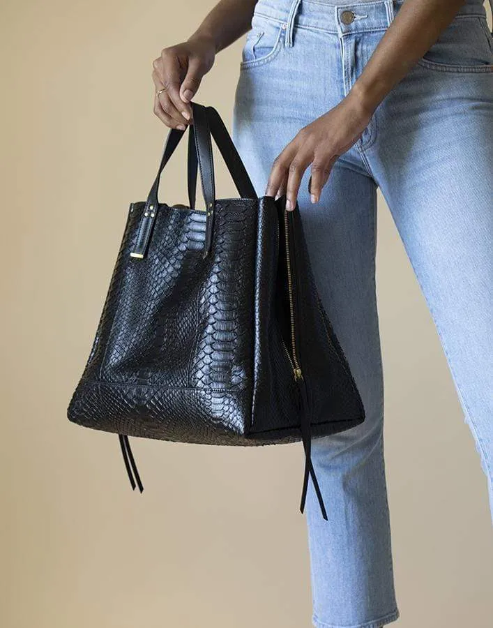 Georges Python Tote