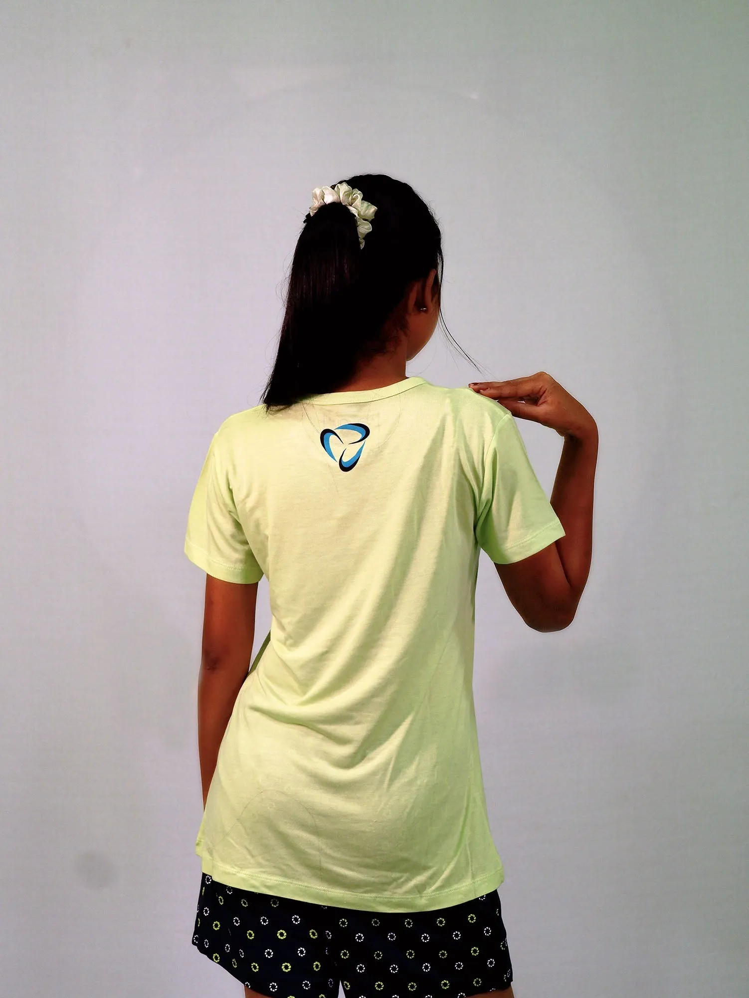 Graceful Geometric Loungewear Set in TENCEL™