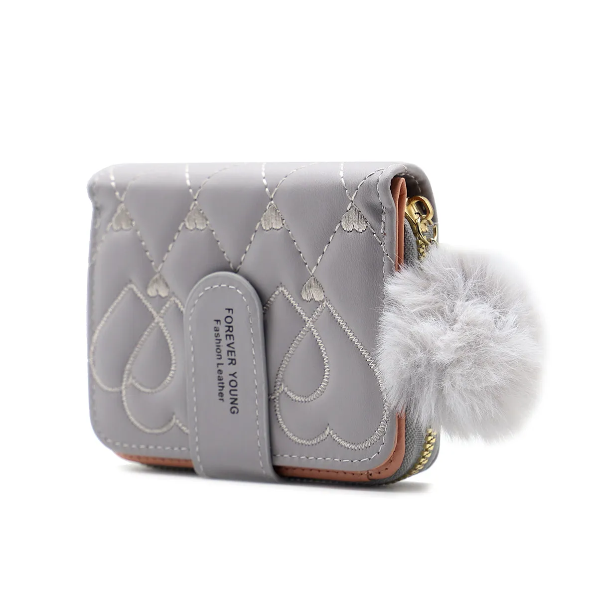 Grey Casual Wallet W00W00025