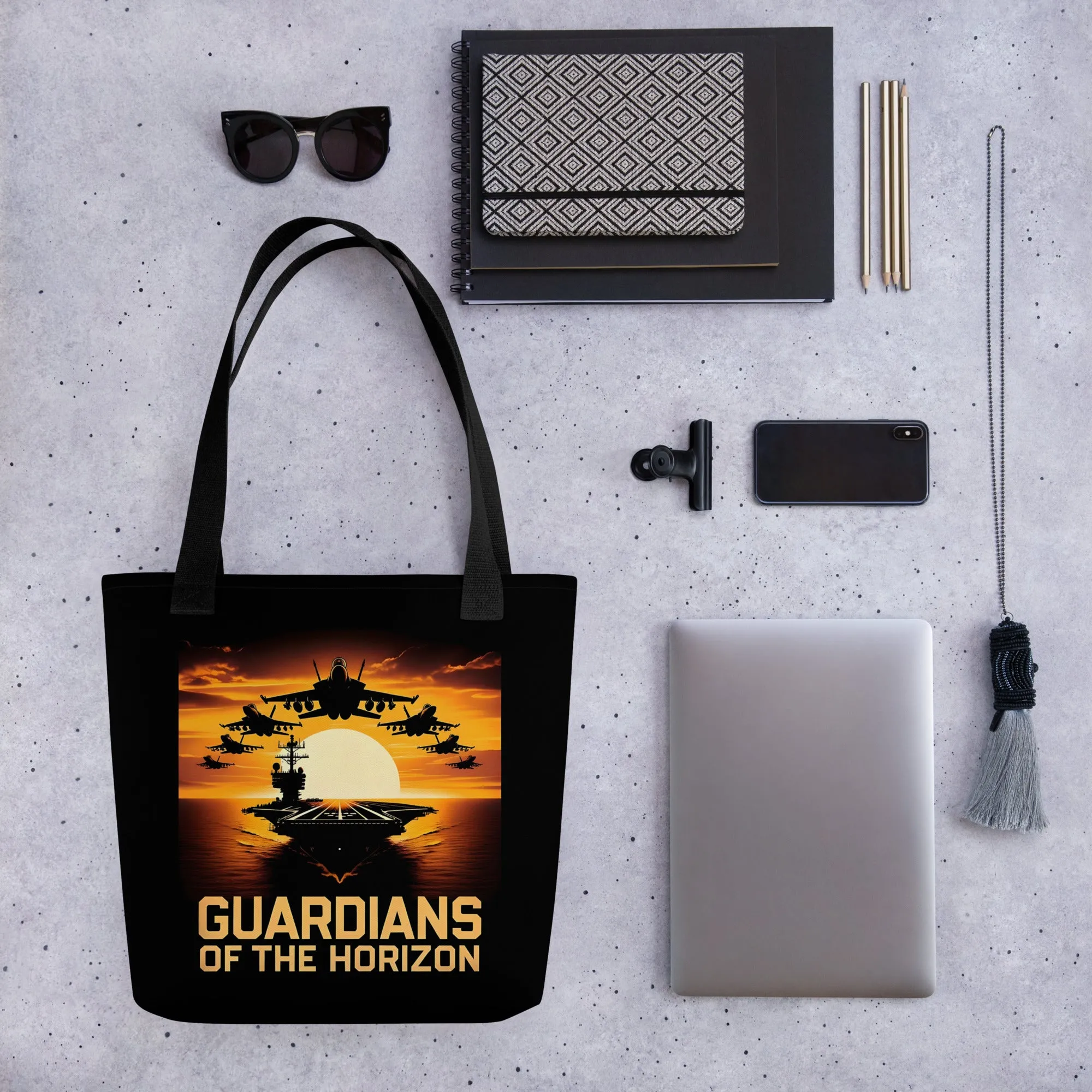 Guardians Of The Horizon Tote Bag