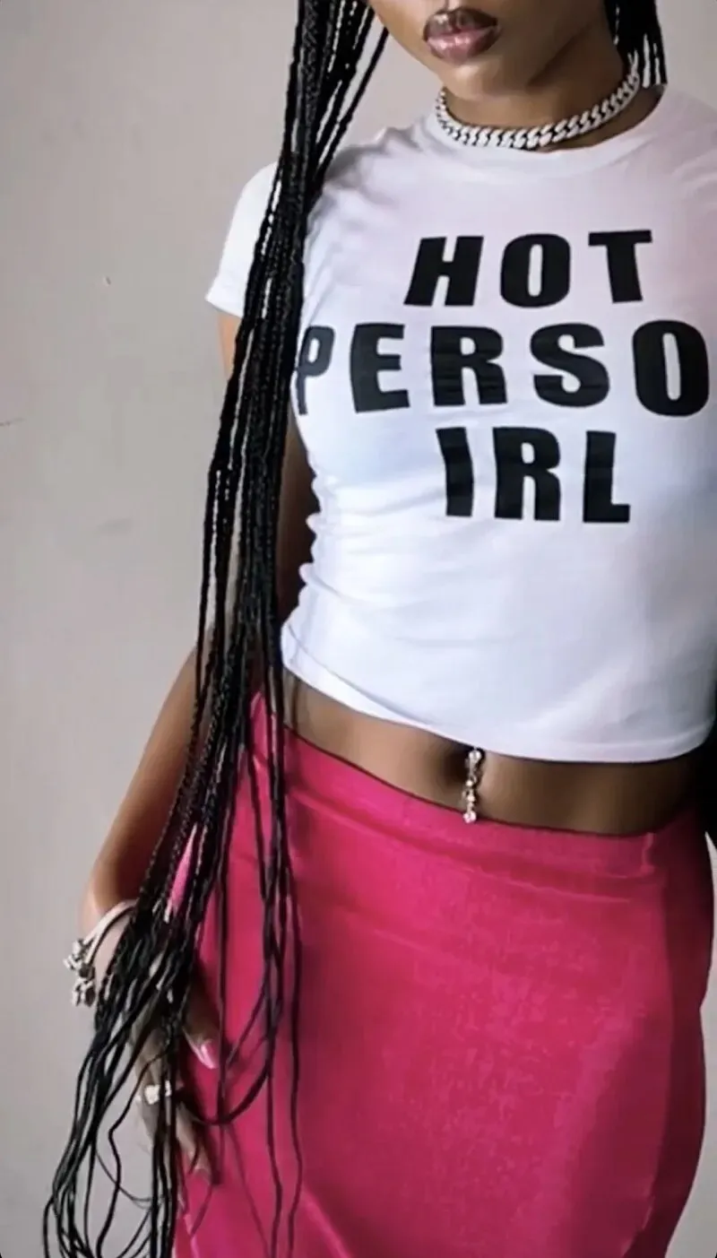 Hot Person Stylish Graphic Tee