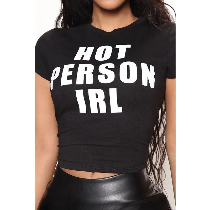 Hot Person Stylish Graphic Tee