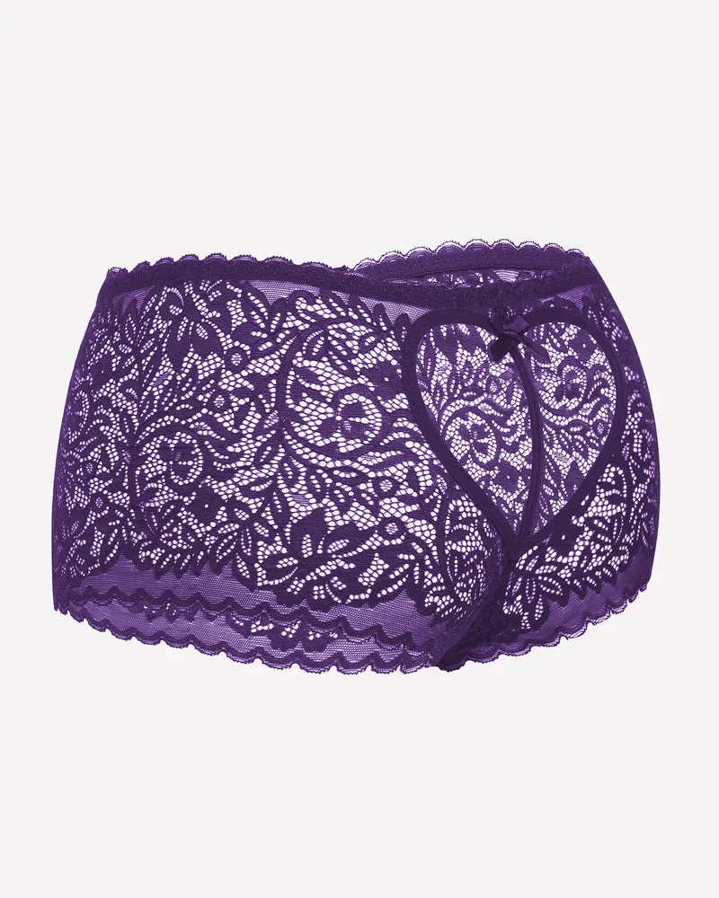 Lace BoyShorts High Waist Panties