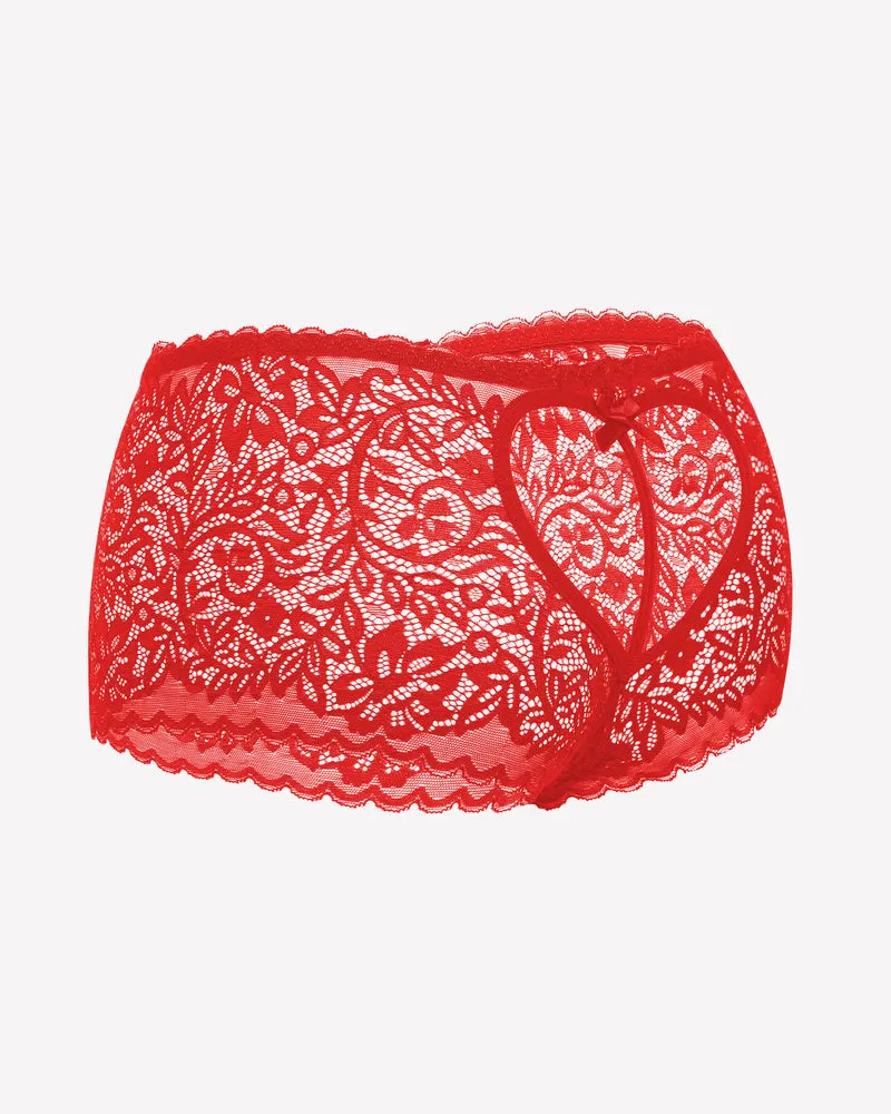 Lace BoyShorts High Waist Panties