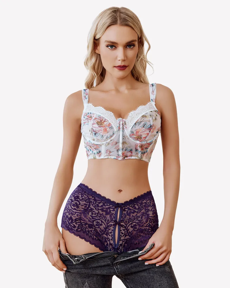 Lace BoyShorts High Waist Panties